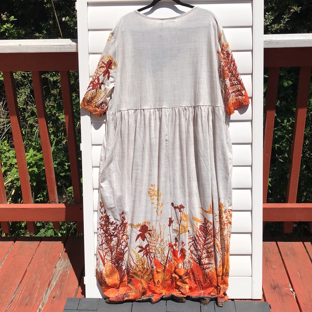NWT just fashion now maxi fall dress size 2XL - Picture 12 of 16